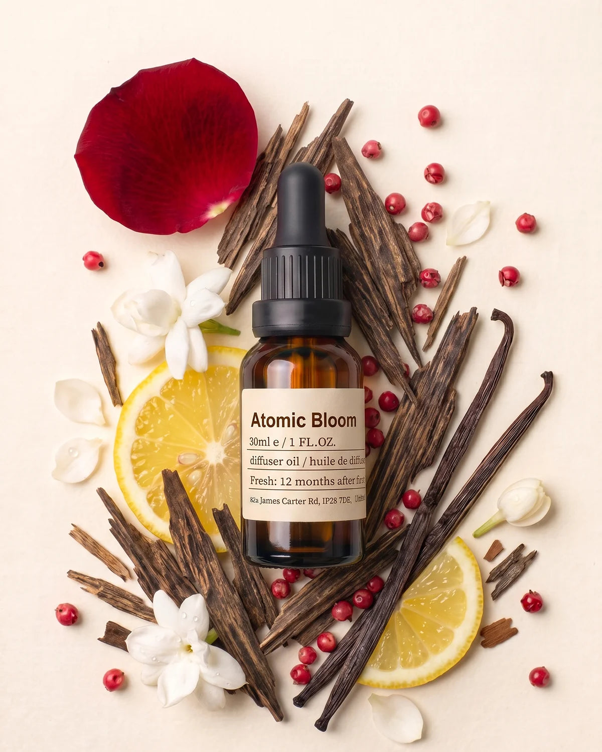 Atomic Bloom · Botanical Diffuser Essential Oil