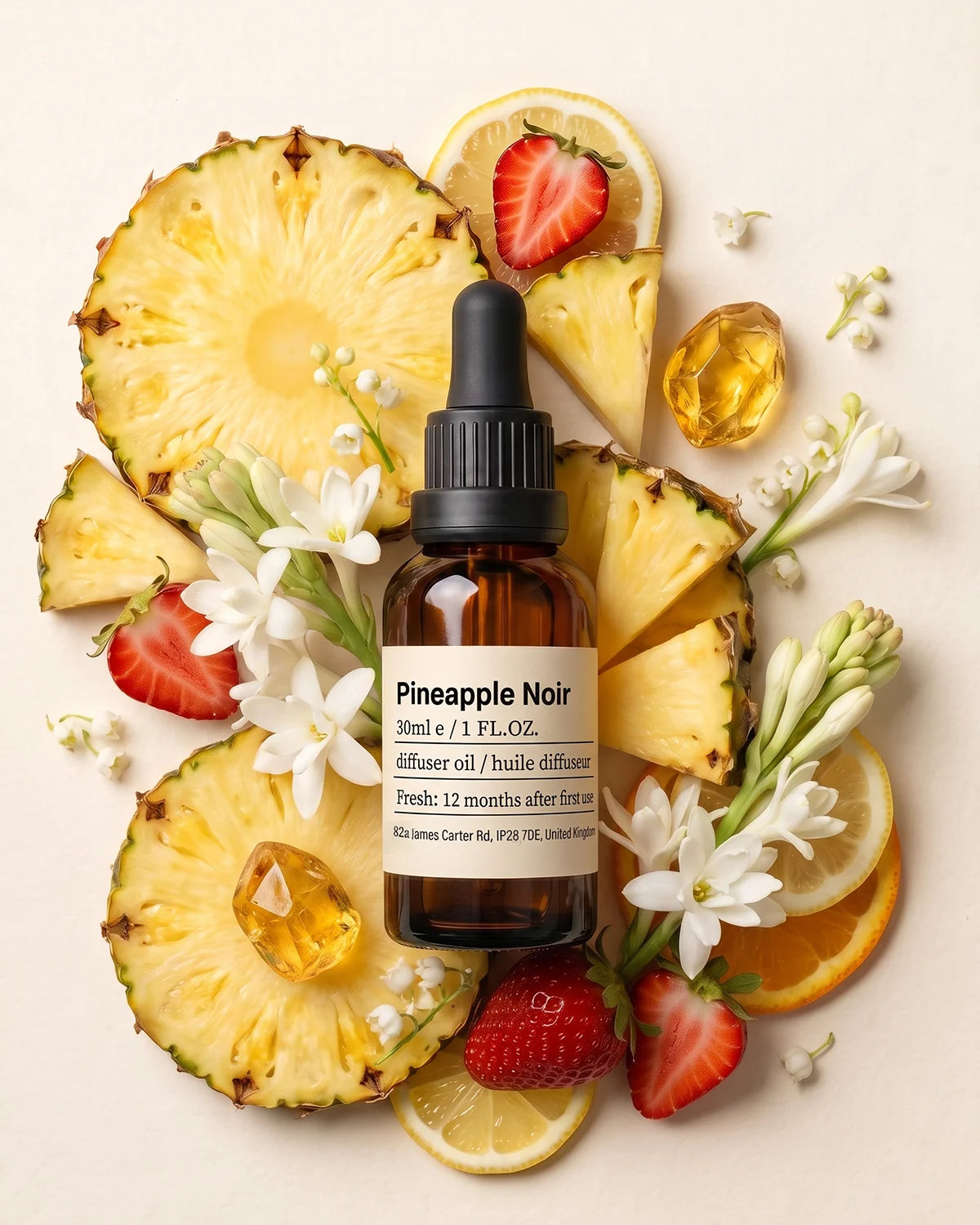 Pineapple Noir · Botanical Diffuser Essential Oil