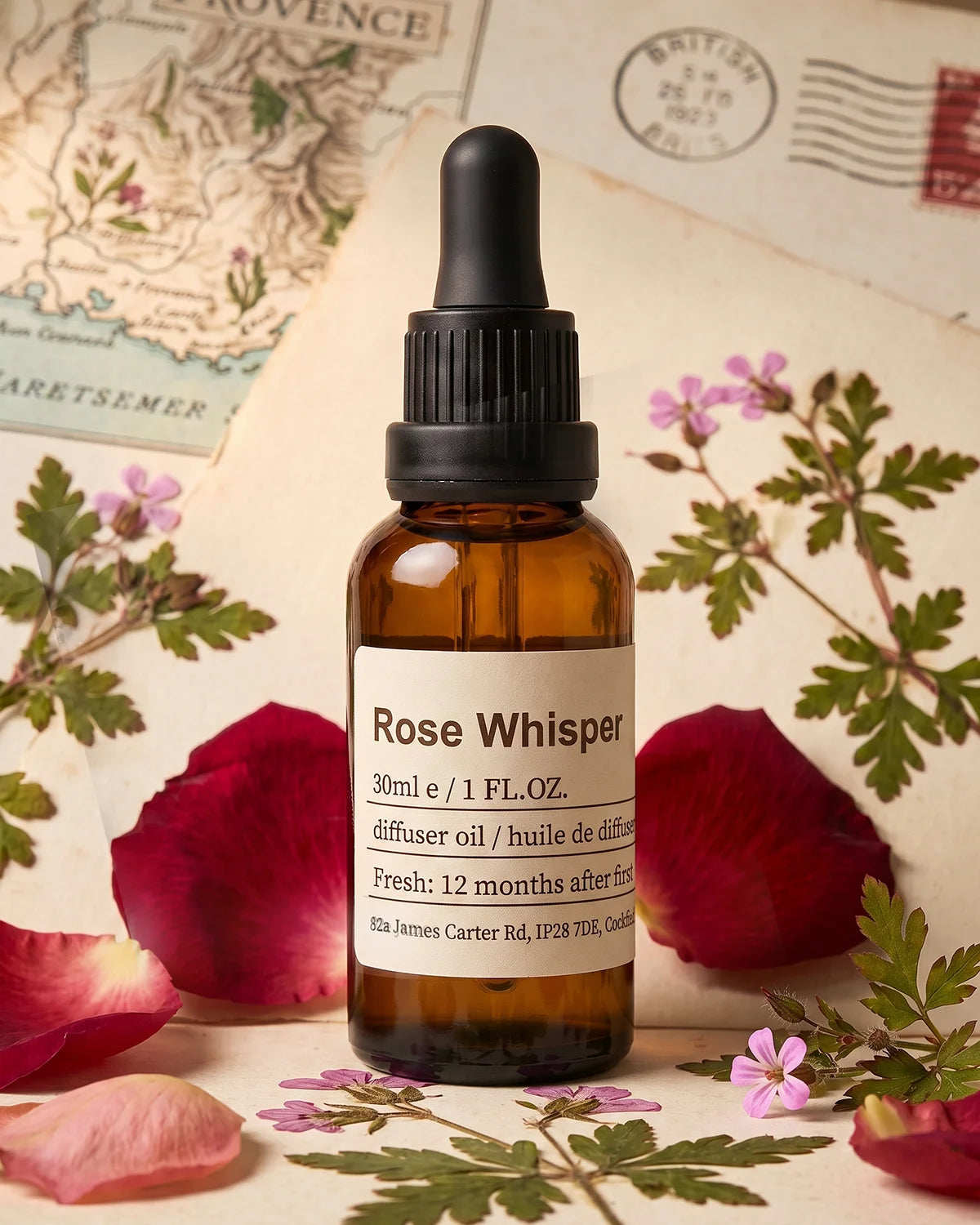 Rose Whisper · Botanical Diffuser Essential Oil