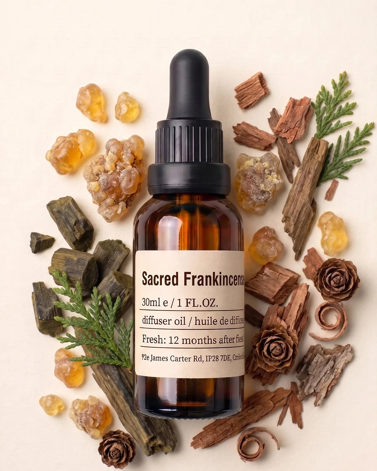 Sacred Frankincense · Botanical Diffuser Essential Oil