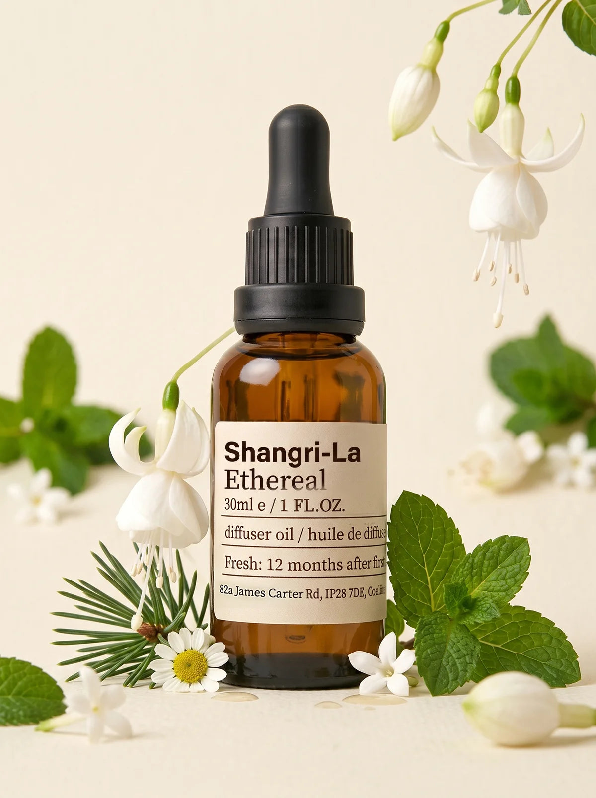 Shangri-La Ethereal · Botanical Diffuser Essential Oil