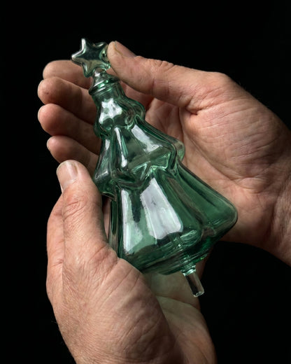 Green Christmas Tree-Styled Glass Diffuser Bulb